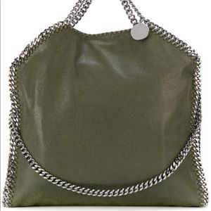 Stella Mccartney Falabella Shaggy Deer Foldover